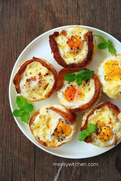 All-Day Cheddar Bacon Egg Muffin Cups